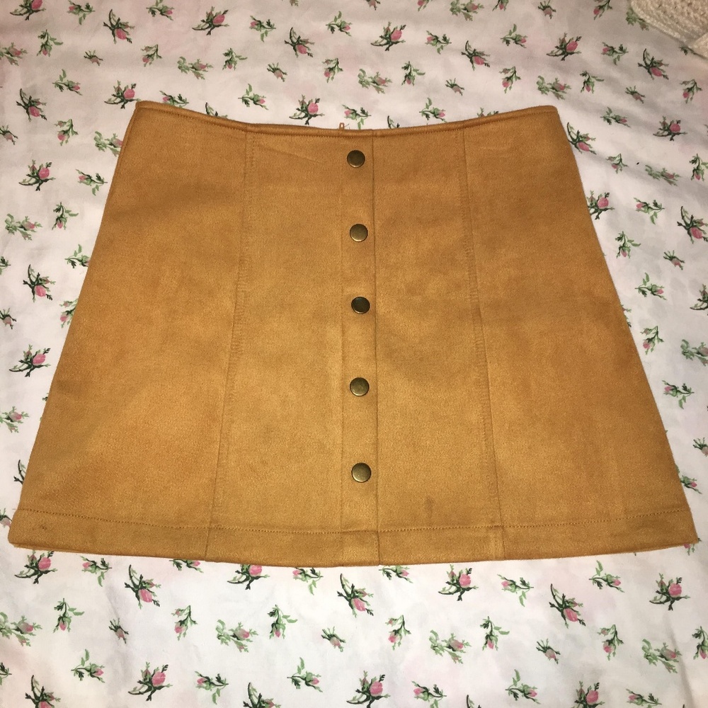 Forever 21 Faux Suede Skirt